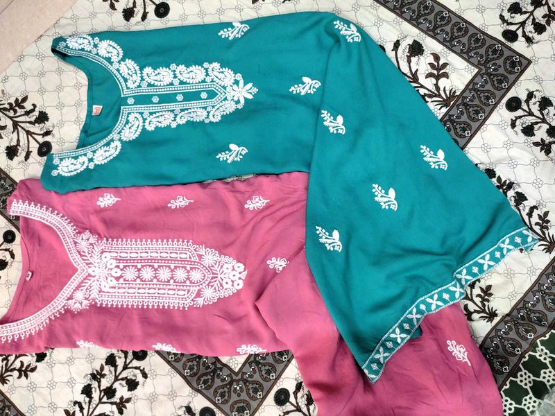 Lucknowi Chikankari Kurti