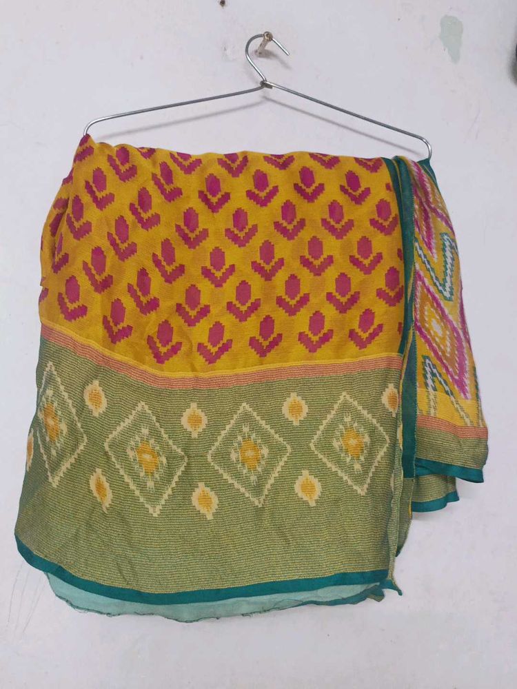 Vintage Patterned Sari