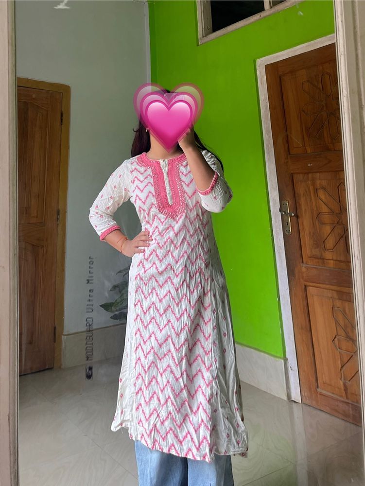 Pink Kurti