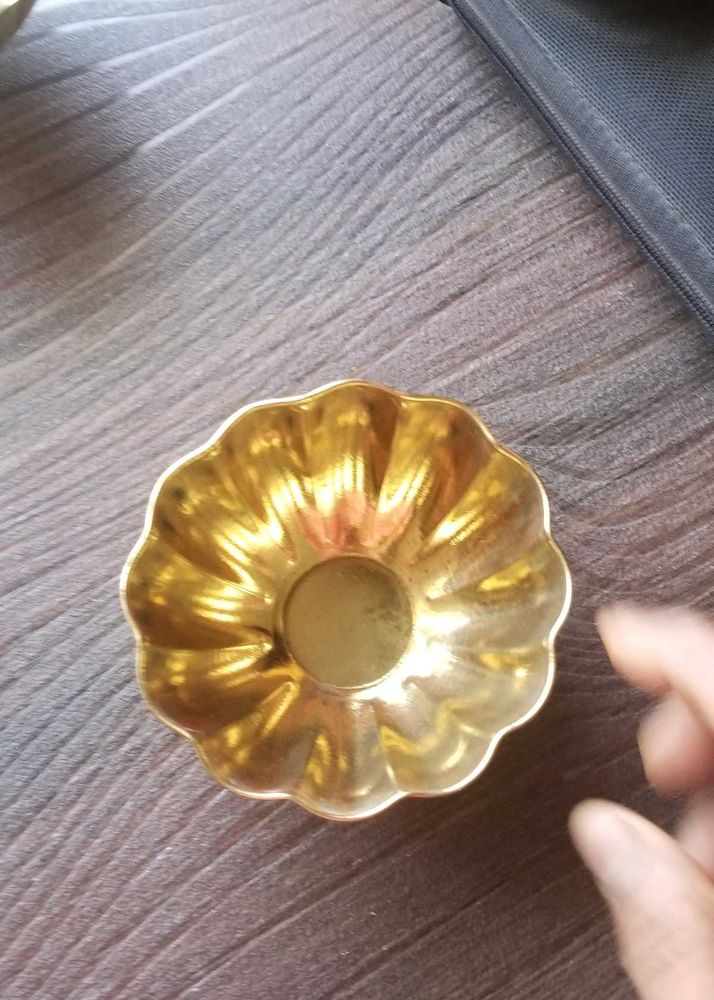 brass coated decorative bowl