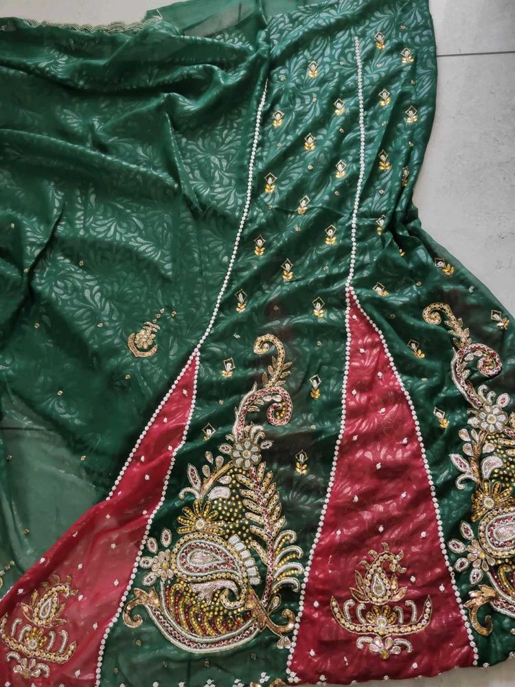 Heavy Designer Work Saree