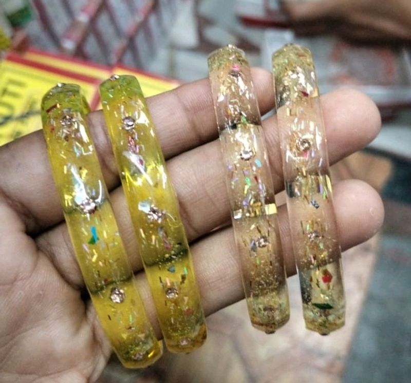 Glass Bangles Combo