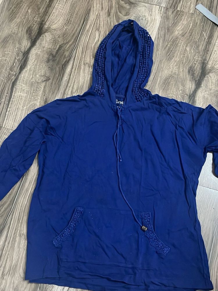 Blue Hoodie