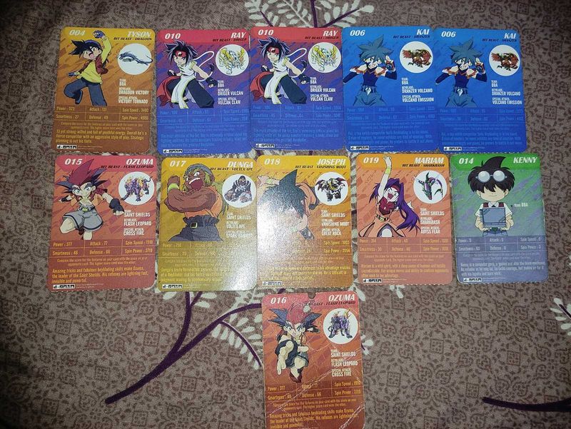 Beyblade Trading Cards
