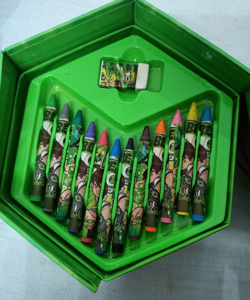 Ben10 Crayons Colours For Artwork
