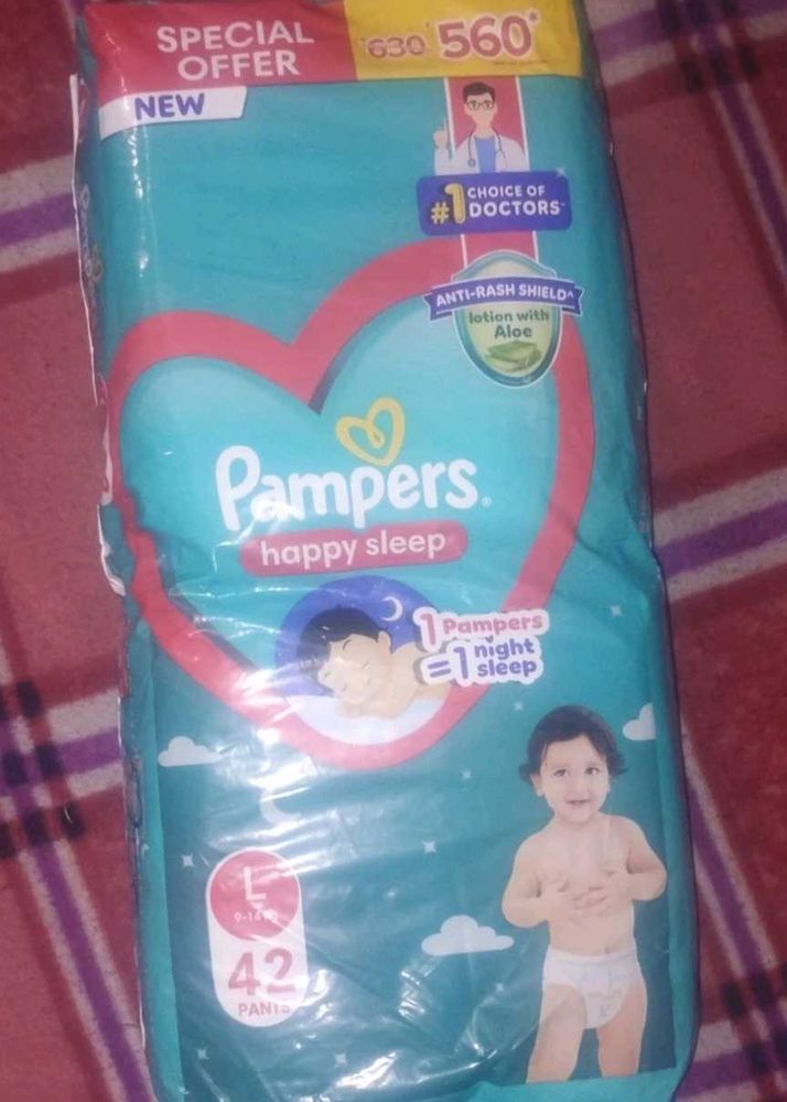 Large Size Diapers With 3 Pants Free
