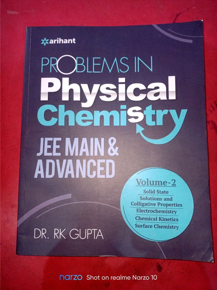 Problems Of Physical Chemistry For JEE Main
