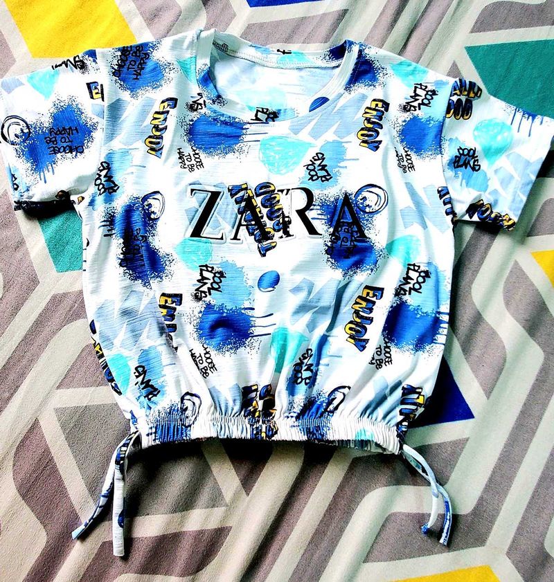 Zara Graphic Print Tee