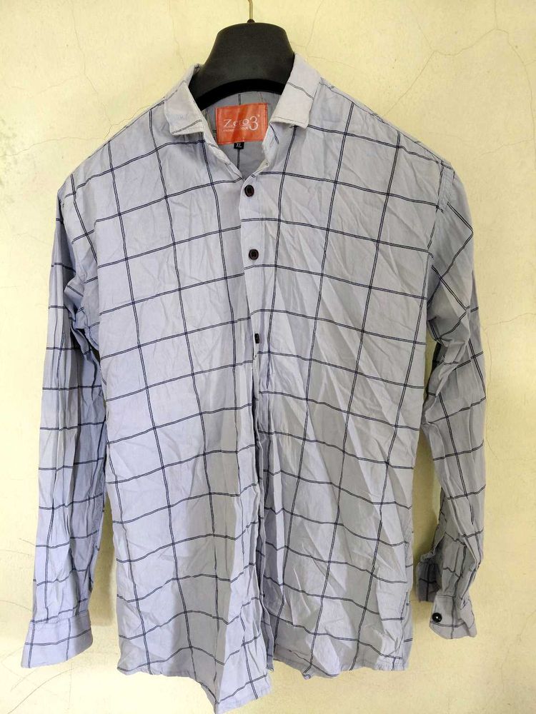 Checked Long Sleeve Shirt