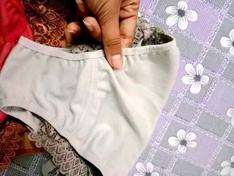 Lace Trim Underwear
