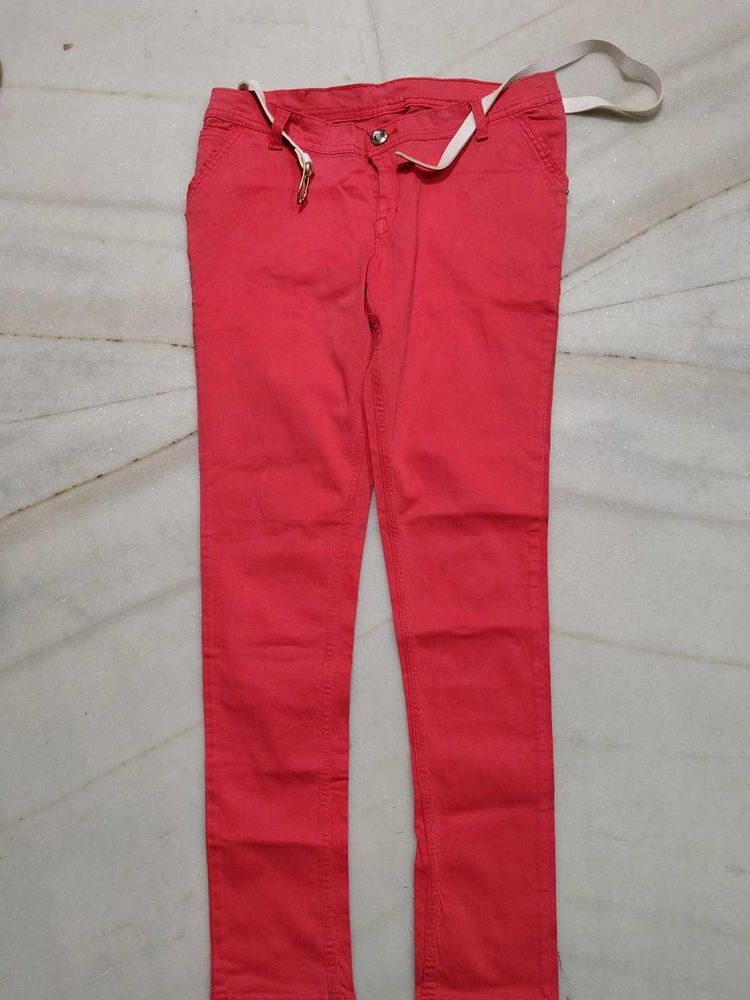 Coral Slim Jeans