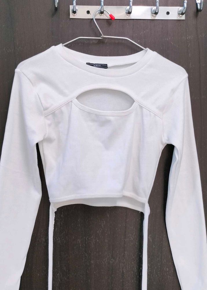 knot crop top
