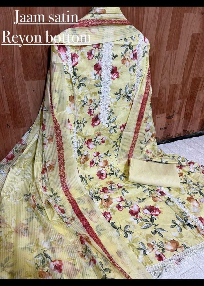 Floral Print dress piece Set padi