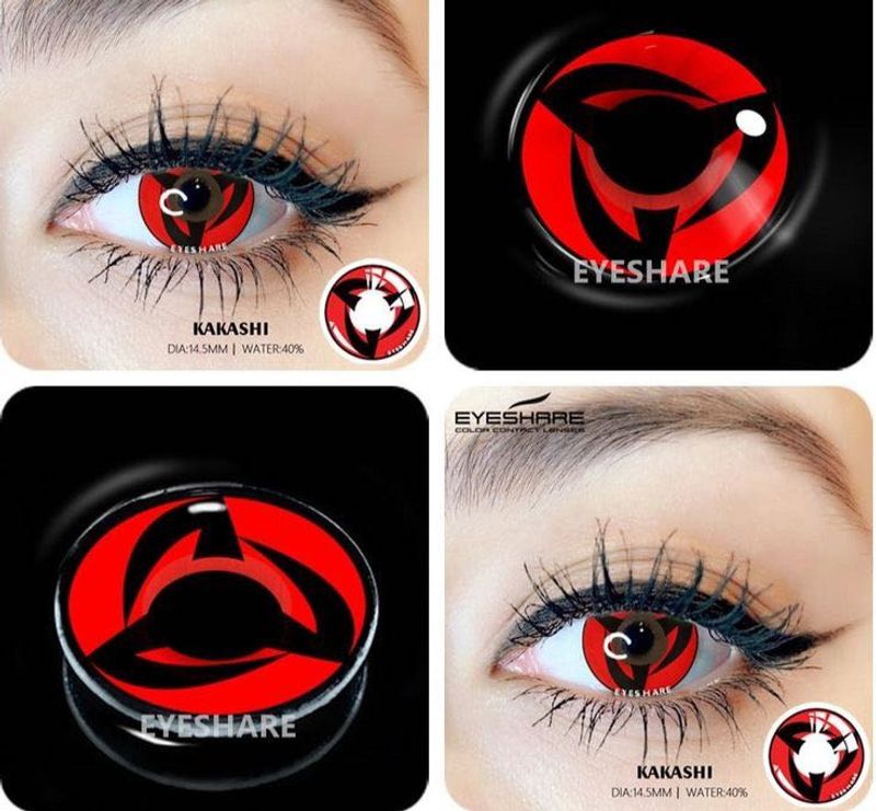 Kakashi Sharingan Lens Naruto(yearly)
