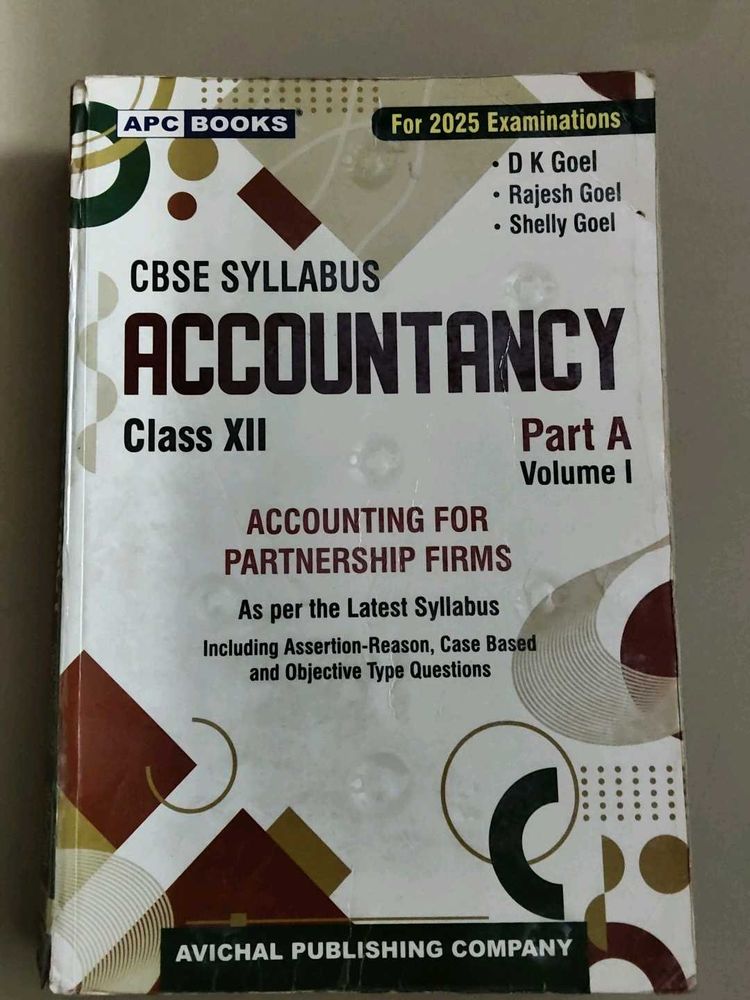 Accountancy Class XII