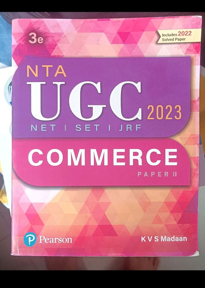 Kvs Madan UGC NET/SET/JRF PAPER 2 (Commerce)