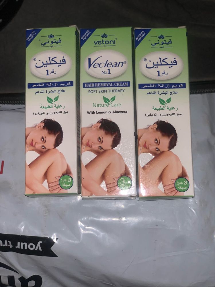 Veclean Hair Removal Cream pack of 3