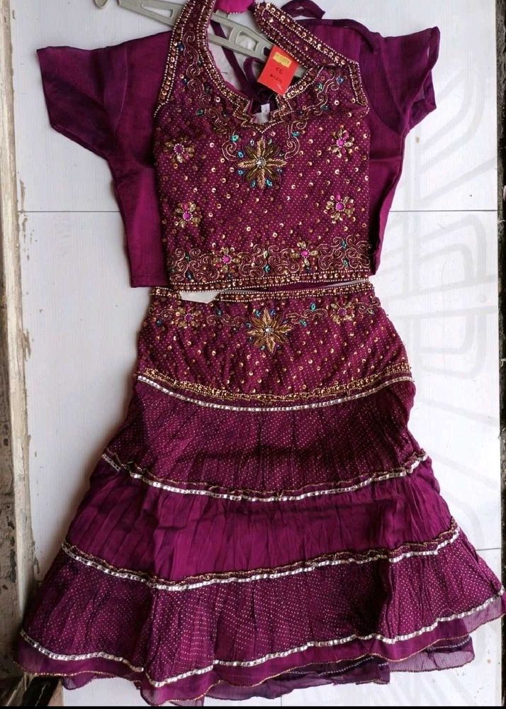 Fancy SKIRT &amp; BLOUSE ( 3- 4 YEAR)