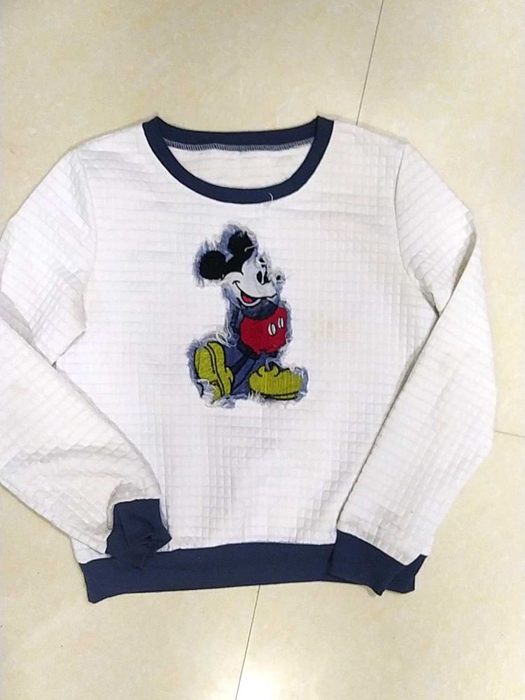 A Micky Mouse Stylish Sweatshirt