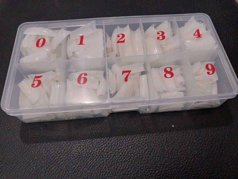 Full Set of Acrylic Nail Tips