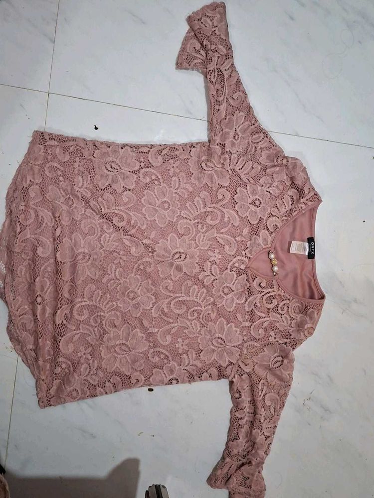 Elegant Lace Top [ brought from USA]