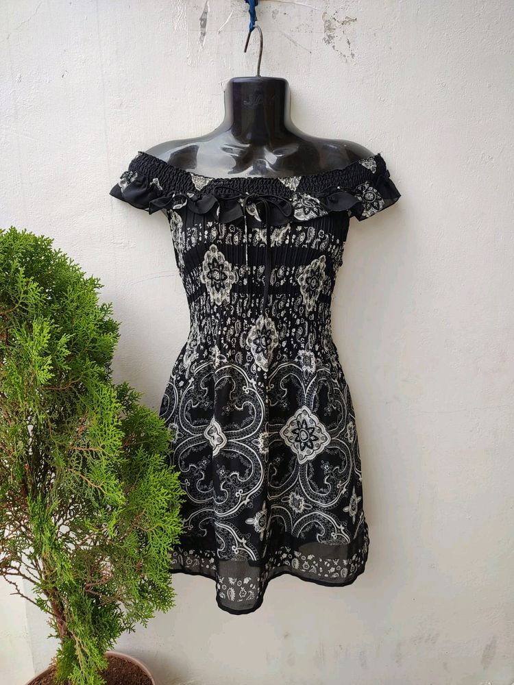 Beautiful Black Sheer Dress