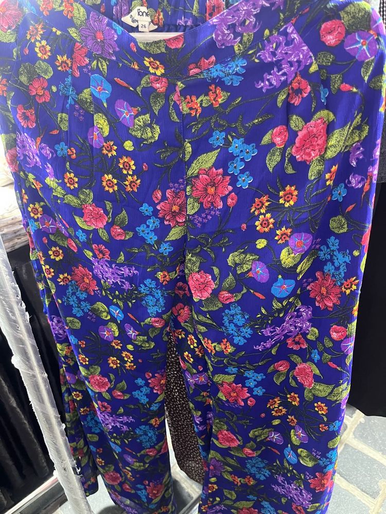 Floral Print Palazzo Pants