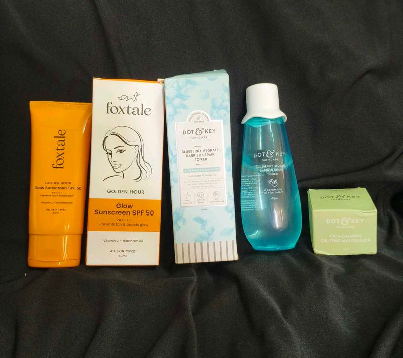 Foxtale &amp; Dot &amp; Key Skincare Bundle