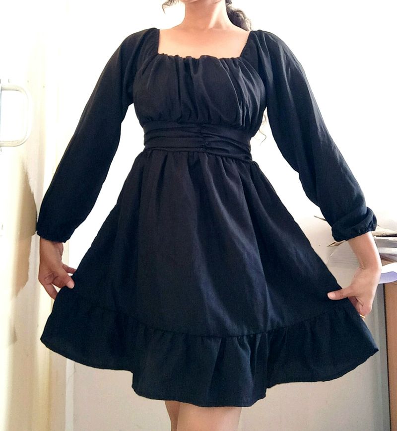 Huge Price Drop 🎉Korean Black Dress