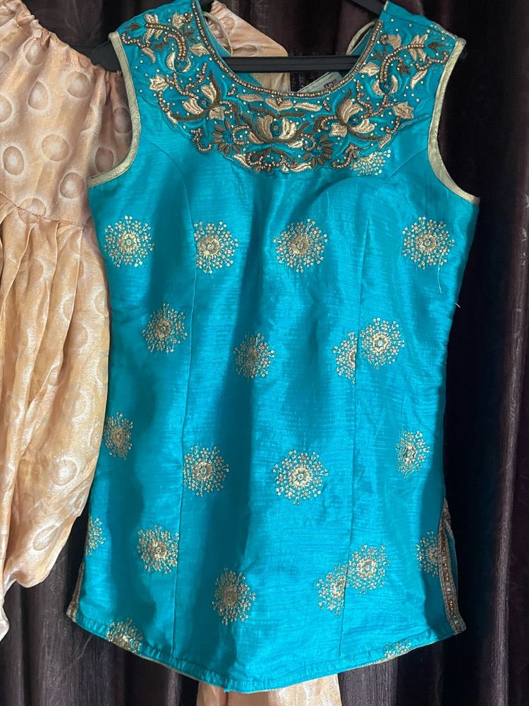 Punjabi Padded Suit