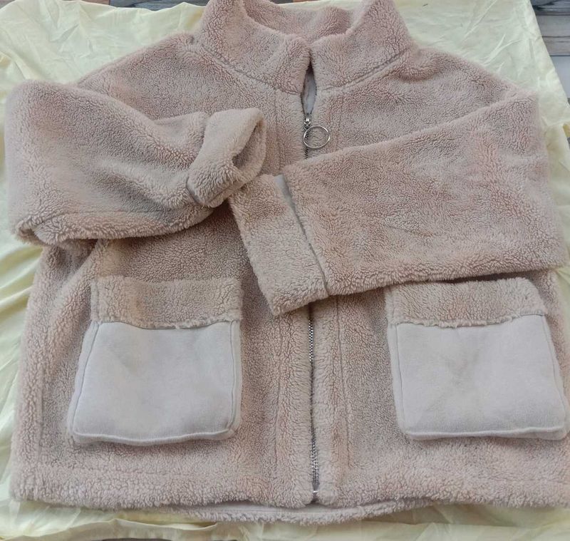 Fuzzy Fleece Jacket