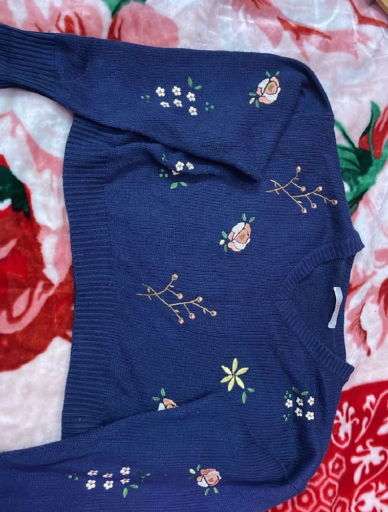 Navy Blue Sweater