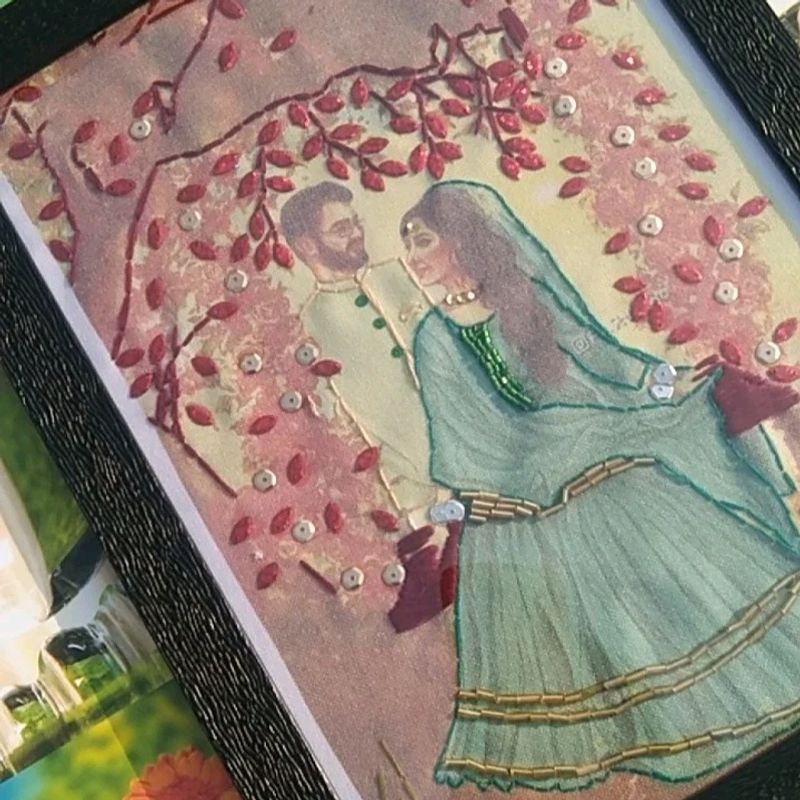 Any Photos Decoration Kadai Photo Frame 🖼️🧶🪡