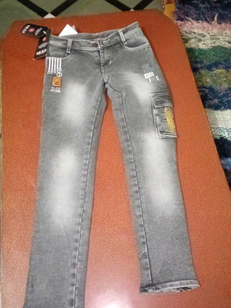 best Boy&#39;s Grey Jeans