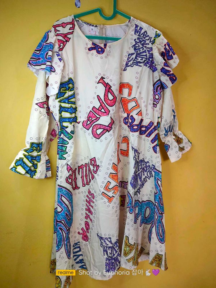 Satin party dress