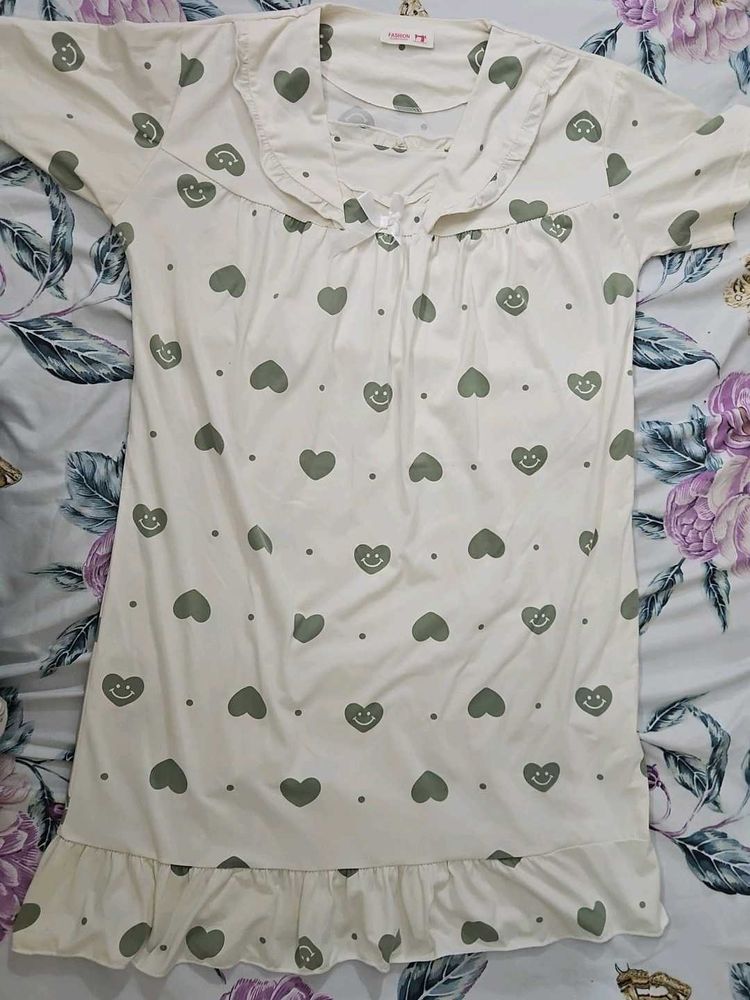 Night dress.