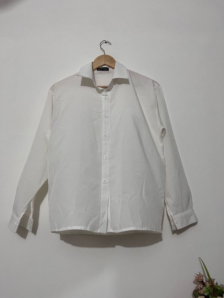 White Long Sleeve Shirt