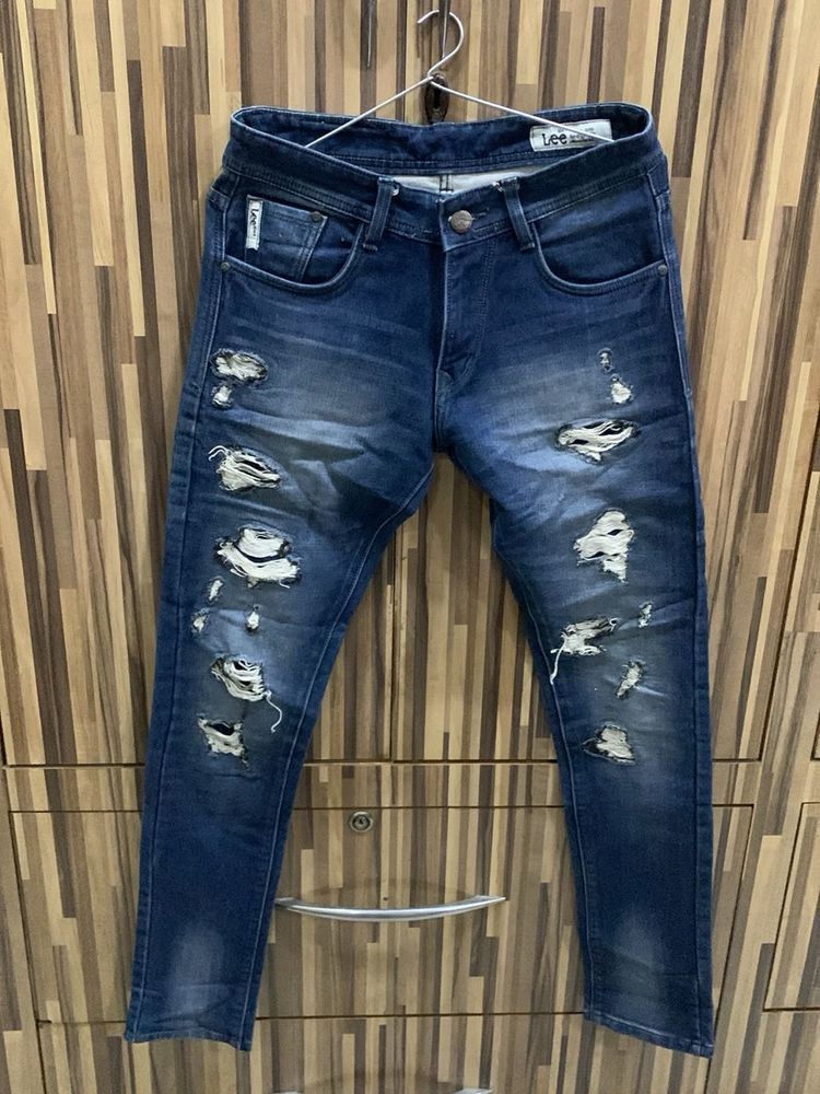 Lee Ripped Denim Jeans