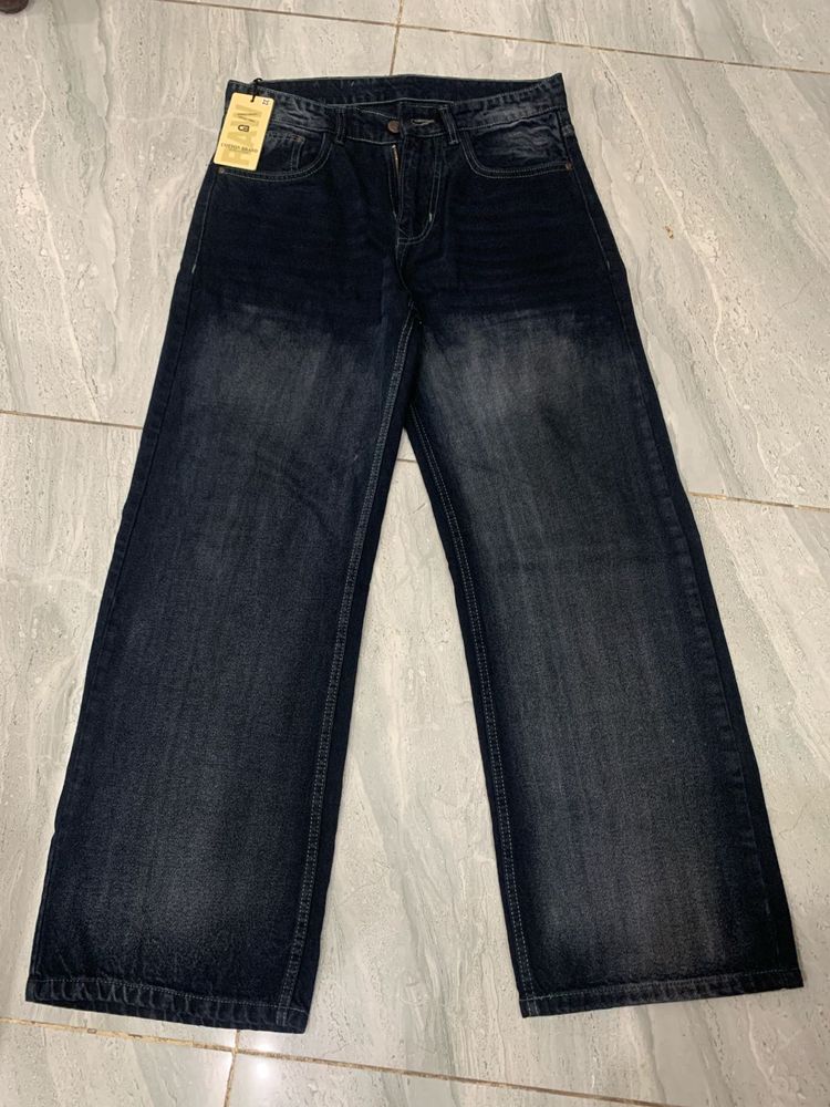 BRAND NEW Jeans Raw Baggy Fit Style