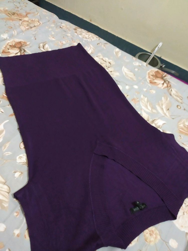Purple Colour T-shirts Stretchable