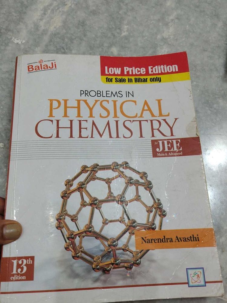 Problems In Physical Chemistry By N. Avasthi