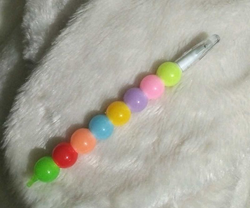 Colorful Beaded pen