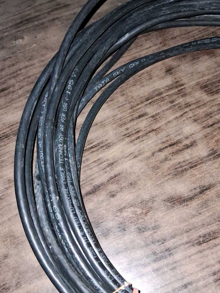 Paxal TV-out Cable Coaxial RG-6 all Dish Digital C
