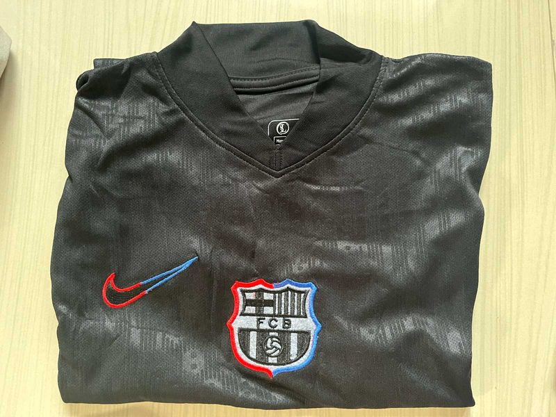 Barcelona Jersey Black  New With Tag