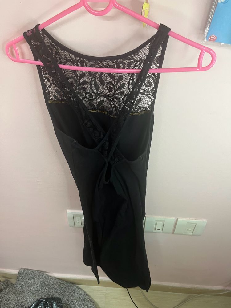 Cross Back Dress