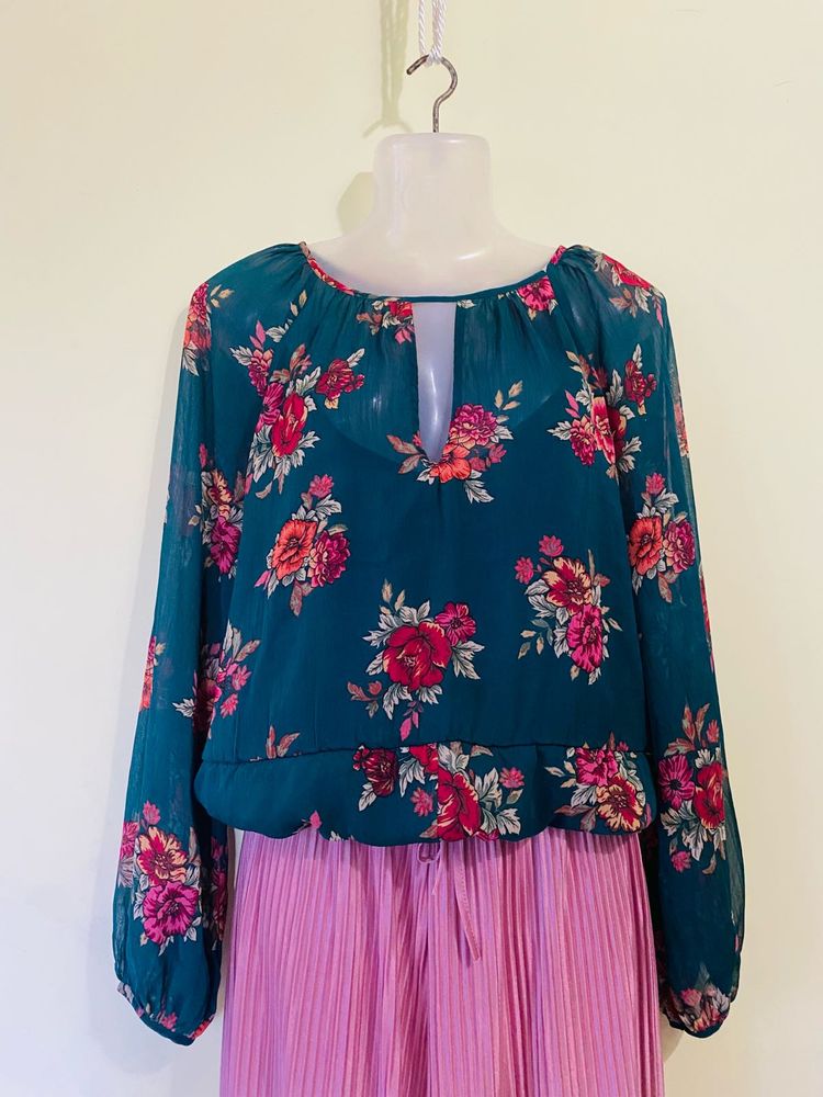 Floral Print Top