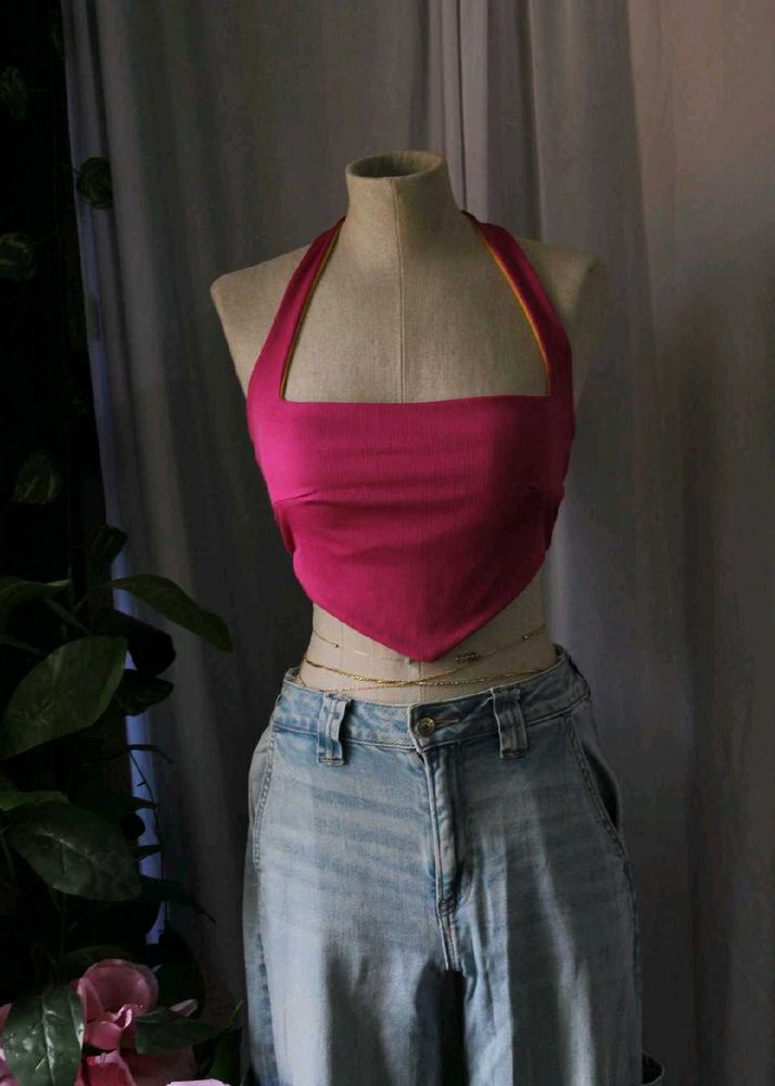 Reversible Halter Top