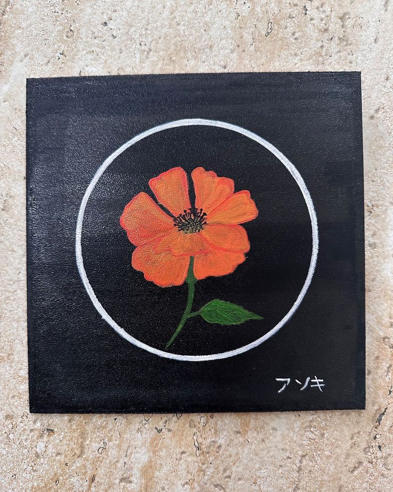 Oriental Flora painting