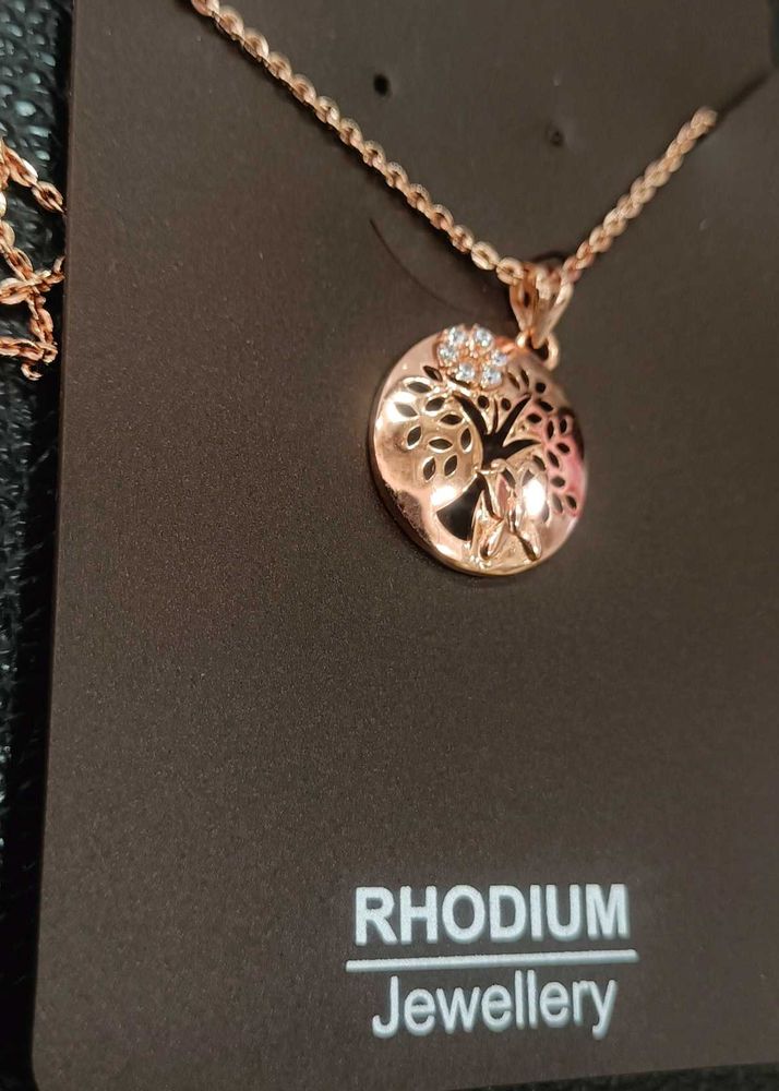 Pure Silver Chain Tree of Life Pendant