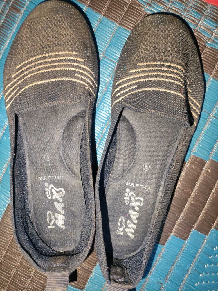 Comfortable Black Slip-On Shoes